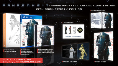 Indigo Prophecy Collectors' Edition (Fahrenheit PS4)